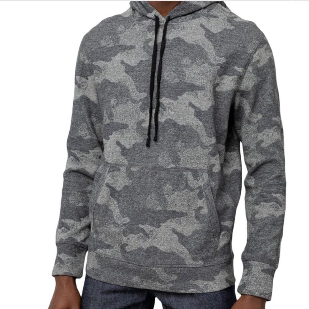 Rails Magnuss Blue Camo Hoodie FITTED